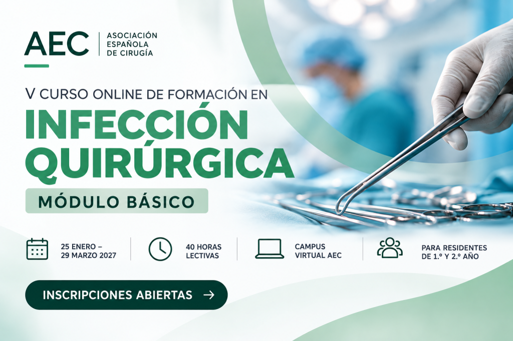 V Curso Online de Formaci&oacute;n en Infecci&oacute;n Quir&uacute;rgica. M&oacute;dulo B&aacute;sico. 2027